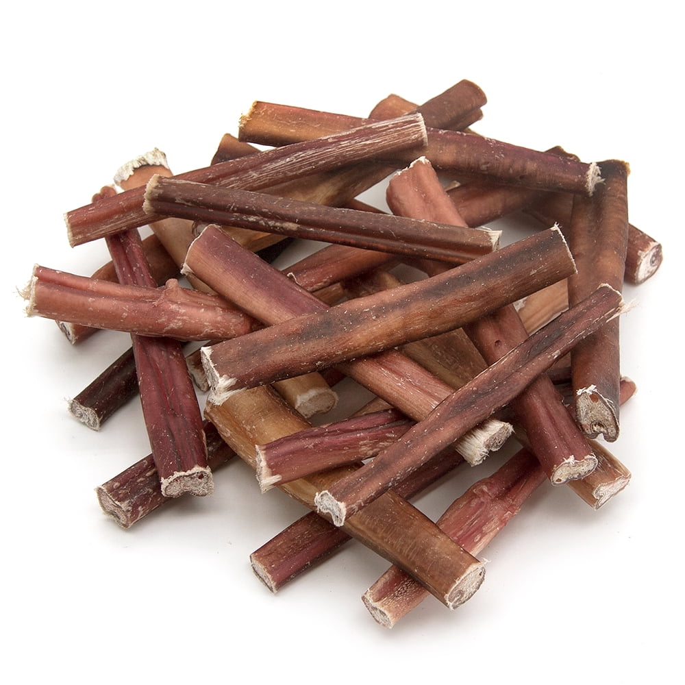 Free Range Beef Pizzle Dog Treat by Best Pet Supplies GigaBite Odor-Free Bully Sticks USDA & FDA Certified All Natural 