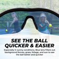 thumbnail image 2 of Gafas de seguridad Tourna Specs, color azul, lente irrompible, 2 of 3
