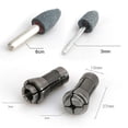 thumbnail image 3 of 3Pcs 3/6mm Die Grinder Collet Adapter Pneumatic Engraving Machine Chuck Clamp Head for Grinding Machine 6mm, 3 of 9