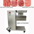 thumbnail image 2 of INTBUYING Meat Cutter Slicer Grinder Commercial Electric QE Cutting Machine Body without Blade, 2 of 9