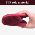 thumbnail image 4 of Women Fuzzy Slippers Cozy Soft Lightweight Memory Foam Indoor House Shoes Xmas Gifts for Womens Her Mom, 4 of 6