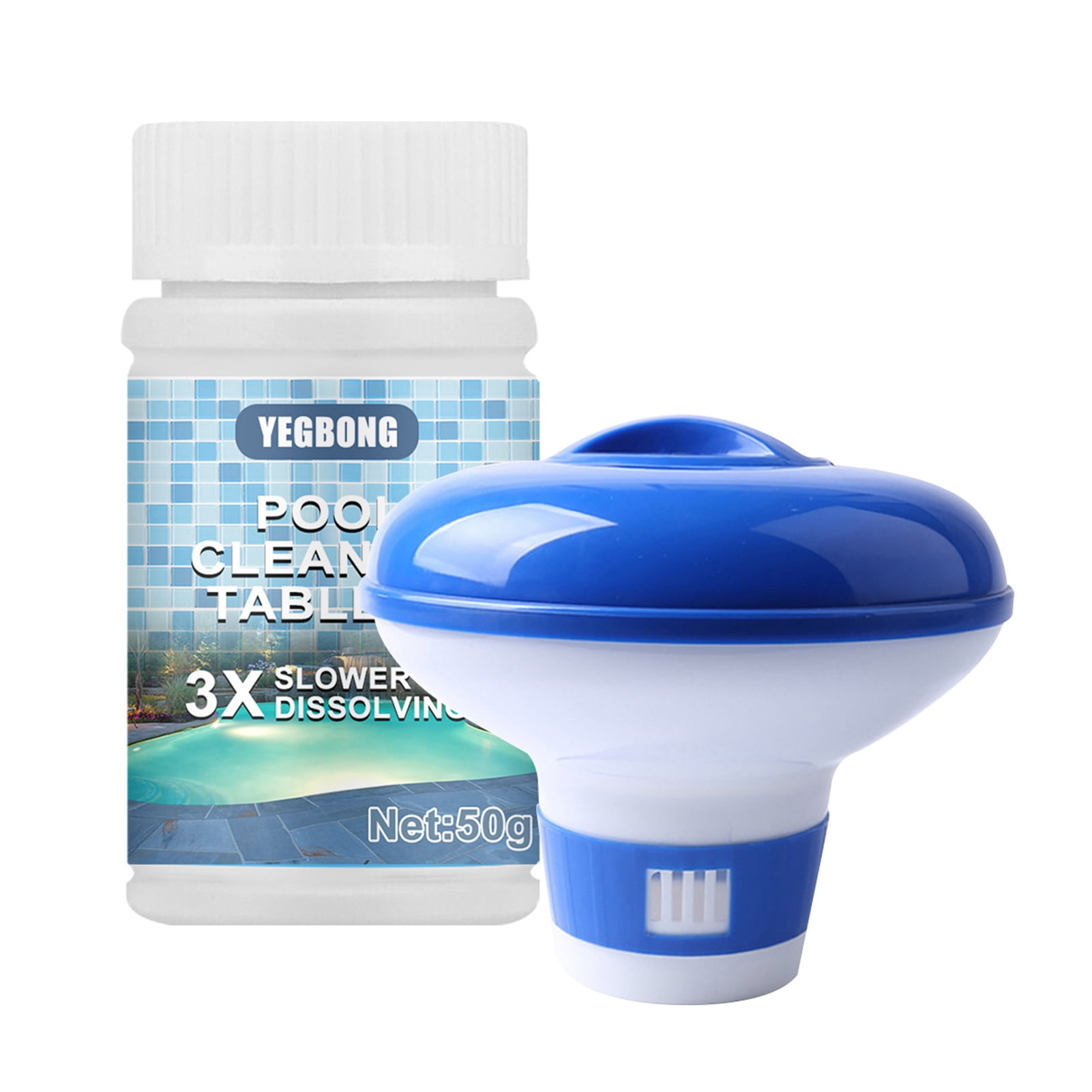 Kripyery 1 Bottle Cleaning Tablets Effective Portable Safe Cleaning