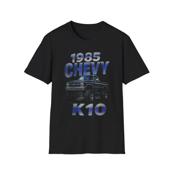 1985 Chevy K10 4x4 Lifted Truck T-Shirt Square Body Classic Off Road Vintage Tee