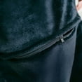 thumbnail image 6 of LEKWK Adult Onesie Pajamas Plush Fleece Animal Halloween Costume Sleepwear Long Sleeve Winter Warm Cozy Loungewear One Piece Nightwear Black M, 6 of 6