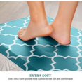 thumbnail image 1 of Alfombrilla de cocina acolchada antifatiga, 18.0 x 30.0 in, alfombrillas de cocina impermeables antideslizantes, color verde, 1 of 2