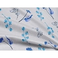 thumbnail image 4 of oneOone Rayon Light Blue Fabric Florals Craft Projects Decor Fabric Printed By The Yard 56 Inch Wide, 4 of 4