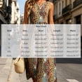 thumbnail image 3 of Erwazi Summer Dresses for Women Floral Print Sleeveless V Neck Button A-Line Midi Dress Trendy Casual Style Outdoor Wear Dresses, 3 of 6