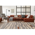 thumbnail image 4 of Capri Leslie Light Grey & Bone 6' 5" x 9' 3" Area Rug, 4 of 6