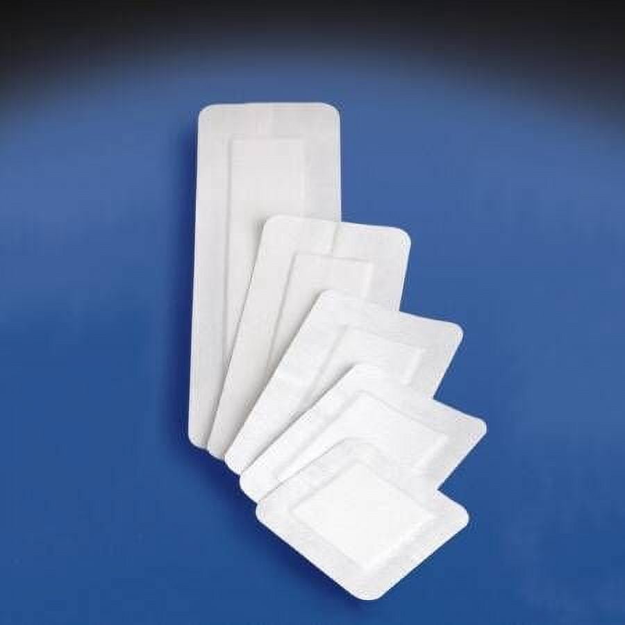 DeRoyal Covaderm Adhesive & Sterile Pad First Aid Gauze Pads, 4" x 6", 25 Count