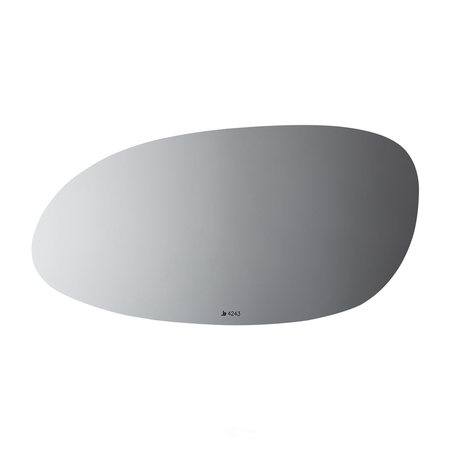 Burco Side View Mirror Replacement Glass - Clear Glass - 4243