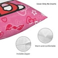 thumbnail image 3 of Hello Kitty Pillow Cover, Square Throw Pillow Cases For Couch Sofa Bed Living Room,Home Decorative, 18"X18", 3 of 9