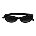 thumbnail image 3 of Guess Sunglass Womens Shiny Black Cat Eye Smoke Gradient Lens GO00006 1B, 3 of 6