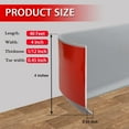 thumbnail image 5 of Vinyl Wall Base Baseboard Molding Trim 4" Flexible Self Adhesive Rubber Wall Base Moulding Trim Peel and Stick Design, 4 Inch x 40 Feet,Grey, 5 of 6