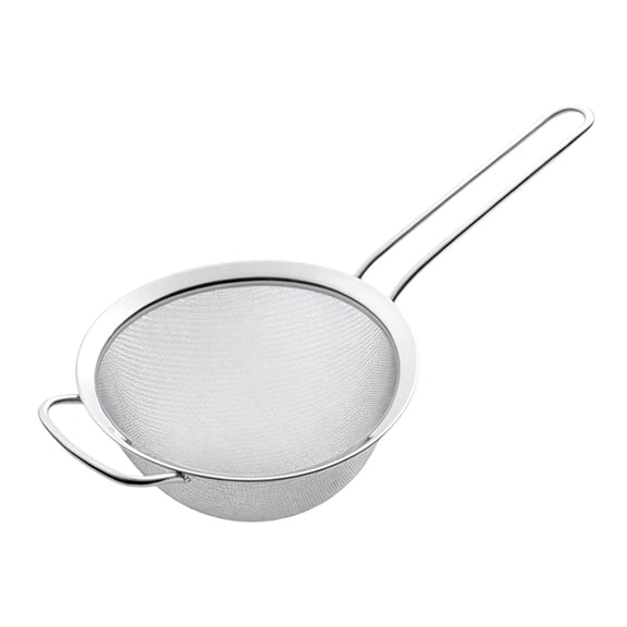 BiFandian Stainless Steel Fine Mesh Strainer for Kitchen, Colander Sieve with Handle, Kitchen Cooking Utensil for Rinsing Grains Beans Rice Fruits