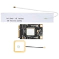 thumbnail image 2 of DEWIN pour LILYGOTTGO PCIE 7080G Module SIM7080G Puce PCIE Module Carte avec LTE Antenne Vis d'Antenne GPS, 2 of 14