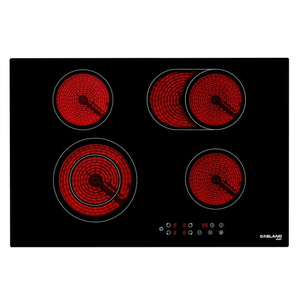 Gasland Chef 30" Builtin Electric Cooktop,4 Burners Ceramic Glass