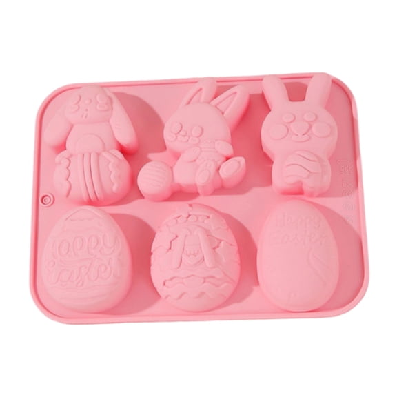 Egg Shaped Silicone Molds For Baking Easter Bunny Chocolate Silicone Mold Easter Egg Silicone Mold For Baking Easter Egg Mold