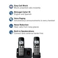 Panasonic DECT 6.0 Cordless Phone System with Answering Machine, Call