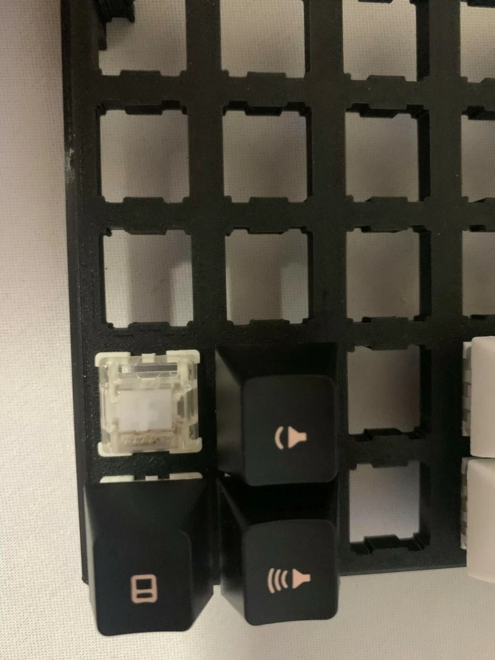 RHEA- 5X5 Switch Custom Mechanical Tester Keyboard Mx Cherry Gateron Gmk Pl