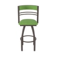thumbnail image 5 of 860 Hunter 30" Swivel Bar Stool with Bronze Finish and Graph Parrot Seat and Back, 5 of 5