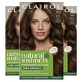 thumbnail image 5 of Clairol Natural Instincts Demi-Permanent Hair Color Creme, 5BZ Medium Bronze Brown, Hair Dye, 1 Application, 5 of 12
