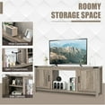 thumbnail image 6 of Costway 62'' Farmhouse TV Stand Entertainment Center for TVs up to 70 Inches Natural, 6 of 10
