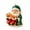 B, variant on Cute Santa Claus Acrylic Christmas Ornaments Decorations, Xmas Hanging Tree Pendants, Seasonal Indoor Outdoor Decor for Christmas Tree Mantel Window Wall