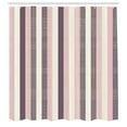 thumbnail image 2 of Ambesonne Retro Shower Curtain, Classical Stripes Art Vintage, 69"Wx70"L, Eggplant Rose, 2 of 4