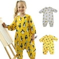 thumbnail image 1 of SPRING PARK Baby Kids Children Long Sleeve Waterproof Apron Smock Eating Painting Jumpsuit, 1 of 8
