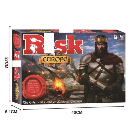 RISK GAME RISK EUROPE European Edition Grand Battle Control European Empires English Card Game