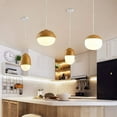 thumbnail image 4 of Arturesthome Handmade Wooden LED Hanging Lamp Nut Shaped Pendant Light, 4 of 14