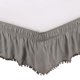 thumbnail image 1 of Inteprter Elegante de cama con volantes para un aspecto elegante y moderno, poliéster duradero alrededor de la cama, sábana con cenefa, Juegos de cama Gris Rey de EE. UU. 78 x 80 pulgadas, 1 of 6