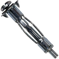 Hillman 1/4 in. Dia. x 2 1/4 in. L Metal Pan Head Hollow Wall Anchors 2 pk