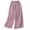 Pink, variant on Yourumao Palazzo Pants for Women Plus Size Drawstring Pants Vintage Stripes Wide Leg Pants Loose Thin Dropped Capri Trousers with Pockets