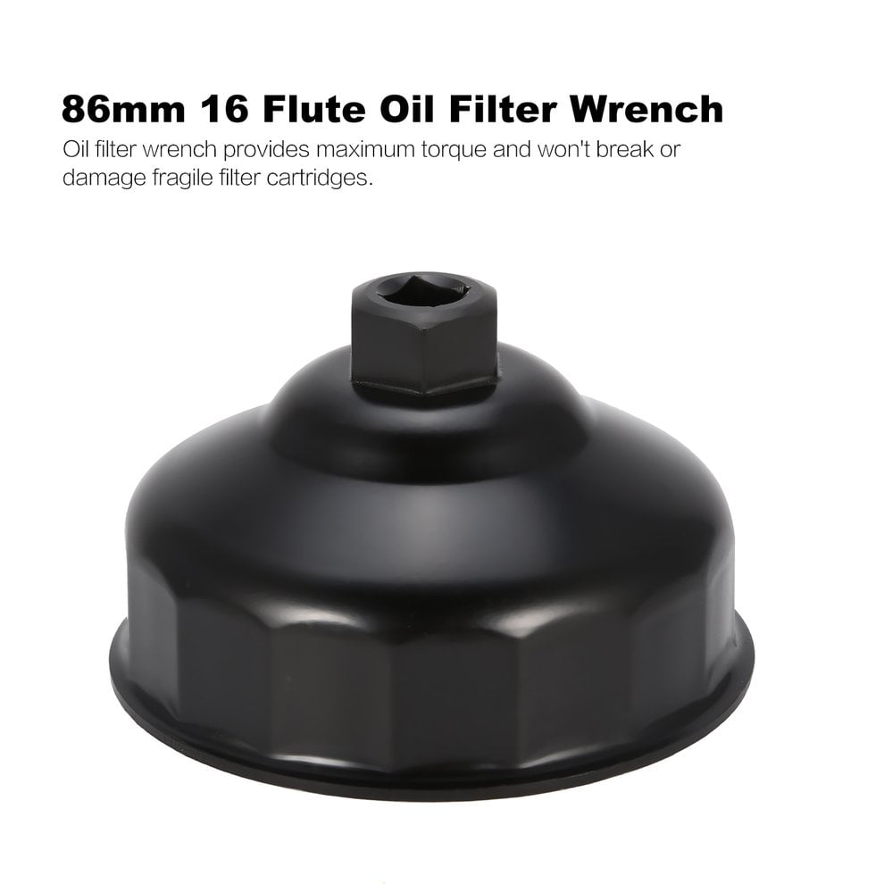 New Oil Filter Wrench 86mm/16P Auto Tool Oil Filter Removal Tool For Volvo BMW