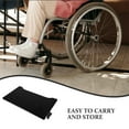 thumbnail image 3 of Raindrops 2Set Walker Accessory Tray Table Wheelchair Dining Table Black ABS For Adults, 3 of 8