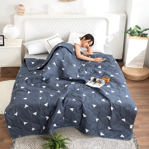 ARLAJO Cooling Comforter for Hot Sleepers Twin Size Lightweight and Breathable Fabric for Night Sweats - All Season Cooling Blanket Machine Washable Rest Cooling Comforter