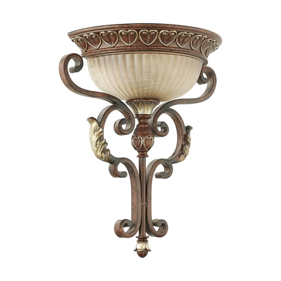 Livex Lighting Villa Verona Wall Sconce in Verona Bronze
