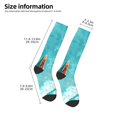thumbnail image 2 of Sigee Tranquil Ocean Canoe Journey for Socks for Men Women Socks Stocking Compression Socks, 2 of 6