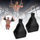 thumbnail image 5 of Un par de correas de entrenamiento colgantes abdominales AB duraderas negras para gimnasio, eslingas para barra de dominadas, 5 of 8