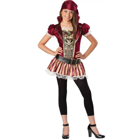 Swashbuckling Sass Girl's Pirate Costume