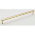 thumbnail image 4 of Alno A717-12 Moderne 12" Center To Center Modern Flat Bar Solid Brass Large Cabinet Handle, 4 of 5
