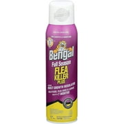 Bengal Full Season Flea Killer Plus, Flea and Tick Aerosol Spray with Insect Growth Regulator, 16 Oz. Aerosol Can