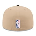 thumbnail image 4 of Men's New Era Tan/Black Portland Trail Blazers 2024 NBA Draft 59FIFTY Fitted Hat, 4 of 5