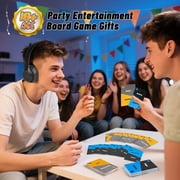 Huge Wave Party Games Board Games for Adults, Lip Reading Game Based On The Headphone Challenge, 2+ Players 40,000 Funny Phrase Combos (Ages 17+)
