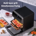 thumbnail image 3 of 10L Large Capacity Electric Air Fryers Oil-free Automatic Household Kitchen 360°Baking Convection Oven Deep Fryer without Oil, 3 of 7