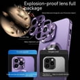 thumbnail image 5 of Funda Magsafe magnética de Metal para iPhone 15, 13, 12, 14 Pro Max, lente de pantalla completa de 360 °, cubierta protectora de vidrio HD de aleación de aluminio, 5 of 5