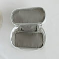 thumbnail image 3 of AMERTEER Sac Messager pour Femmes Chaîne PVC Transparent Sacs à Main en Gelée Sac Cosmétique (Noir), 3 of 10