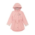 thumbnail image 3 of Rokka&Rolla Girls' Light Rain Jacket Trench Coat, Sizes 4-16, 3 of 7