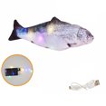 thumbnail image 1 of Électrique Simulent Poisson USB Charge Son Rebondi Jouet pour Animaux de Compagnie Enfants, 1 of 8